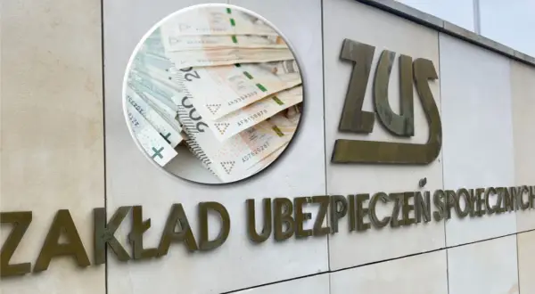ZUS. Pieniądze i napis "Zakład Ubezpieczeń Społecznych". Zastanawiasz się, ile przed końcem renty złożyć wniosek?