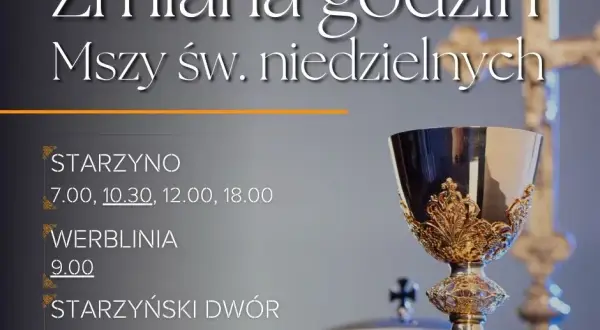 O której jest suma w kościele? Sprawdź godziny mszy w swojej parafii