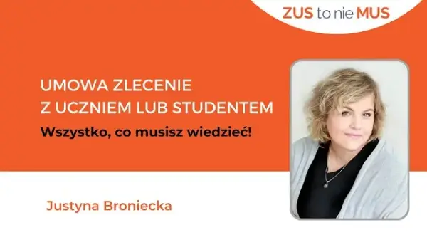 Czy ucznia na umowę zlecenie zgłaszamy do ZUS? Sprawdź, co musisz wiedzieć