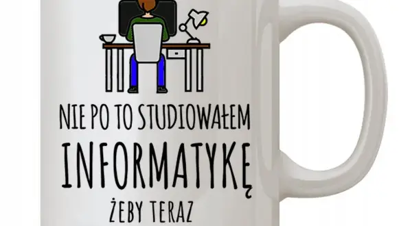 Kubek programisty: Jaki kod rozbawi każdego informatyka?