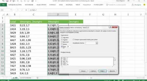 Jak rozdzielić dane w komórce Excel i uprościć swoją pracę?