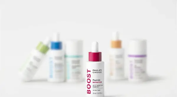 Sérum Paula's Choice Peptide Booster, pour une peau revitalisée. Le peptide, c'est quoi ? Une chaîne d'acides aminés pour la jeunesse de la peau.