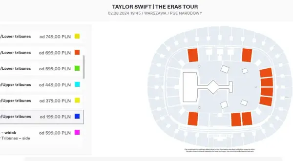 Ile kosztuje bilet na koncert Taylor Swift? Ceny, które zaskoczą
