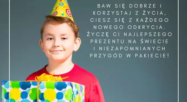 Życzenia na 15 urodziny dla chłopaka, które go zachwycą i wzruszą