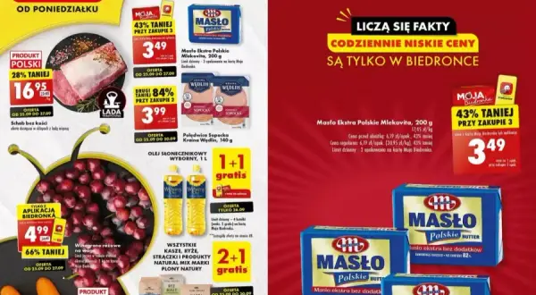 Co dzis w biedronce w promocji - nie przegap najlepszych okazji
