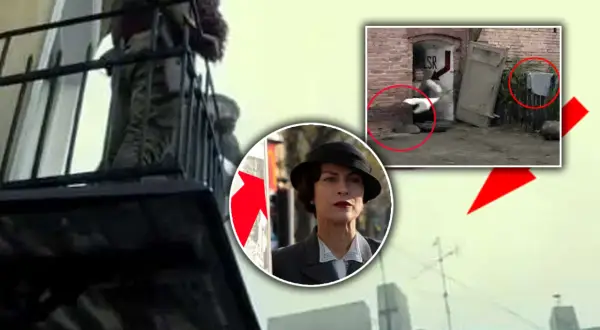 Najdziwniejsze wpadki na planie, których nigdy nie wyemitowano w telewizji. Kobieta w kapeluszu i zakulisowe sceny z planu filmowego.