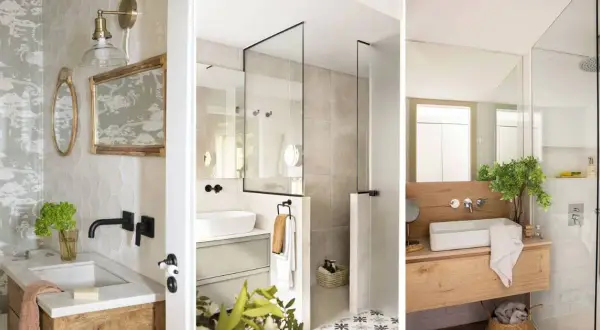 Baños Pequeños: ¿Cómo Ganar 1.5 m² con Puertas Correderas?