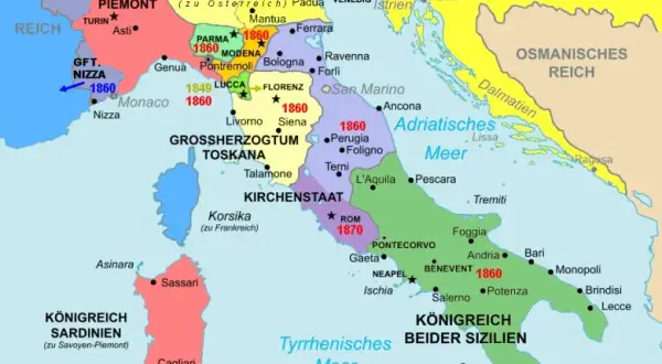 Włochy zjednoczone: rewolucyjna przemiana, która zmieniła historię Europy