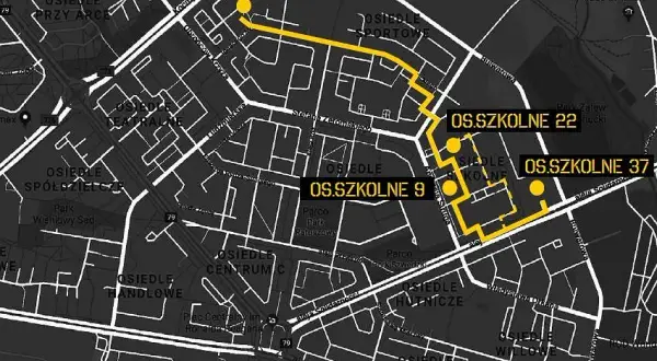 Jak łatwo dojechać do Osiedla Szkolnego w Krakowie - Sprawdź trasy