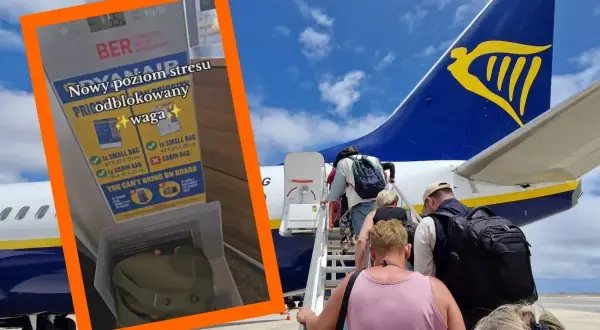 Waga bagażu podręcznego Ryanair. Czy można mieć prostownicę w bagażu podręcznym Ryanair? Zależy od jej rozmiaru.