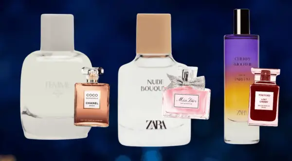 Dobre odpowiedniki drogich perfum: Chanel, Dior, Tom Ford i zapachy Zara.