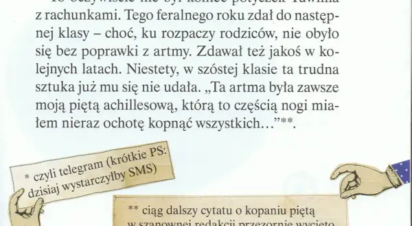 Rany Julek streszczenie: Tuwim miał trudności z "artmą", która była jego piętą achillesową.