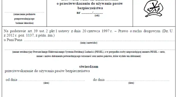 Kto może jeździć bez pasów bezpieczeństwa? Oto ważne wyjątki