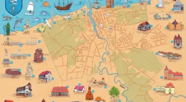 Gdzie leży Ustka mapa? Odkryj lokalizację i atrakcje miasta