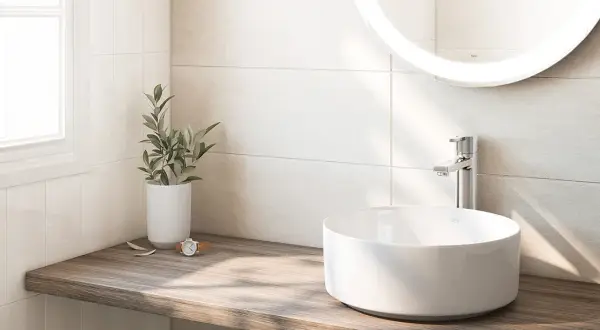 Encimeras de madera para baño: ¿Compatibles? Guía completa y estilos