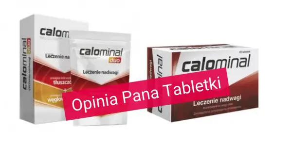 Calominal duo i tabletki. Czy ktoś schudł dzięki nim? Opinia Pana Tabletki.