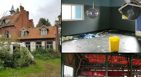 Exploration urbex à Roubaix : une maison abandonnée, une salle d'opération désaffectée et une ancienne usine.