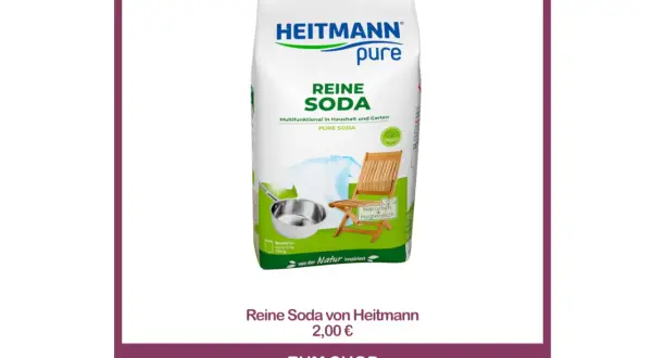 Heitmann Reine Soda: vielseitig einsetzbar, z.B. zum abfluss reinigen mit natron. Für Haushalt & Garten.