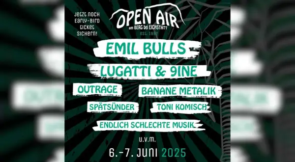 Open Air am Berg 2025: Dein Guide zum Kult-Festival in Eichstätt