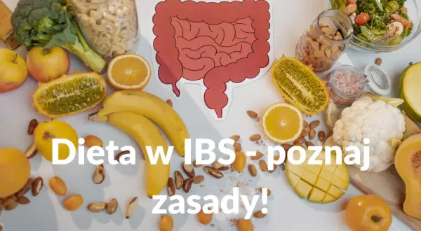 Zdrowa dieta w zespole jelita drażliwego to klucz do lepszego samopoczucia. Na stole świeże owoce, warzywa i orzechy.