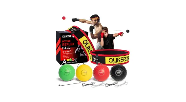 Learn how to use a reflex ball for boxing training. This kit includes a headband, multiple balls, and instructions for improving coordination and speed.
