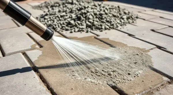 Jak skutecznie usunąć cement z kostki brukowej – sprawdzone metody i środki
