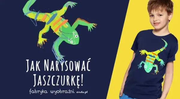 Jak namalować jaszczurkę – proste kroki do pięknego rysunku
