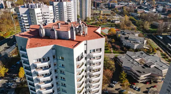 Osiedle Gwiazdy Katowice - ile pięter mają te imponujące budynki?