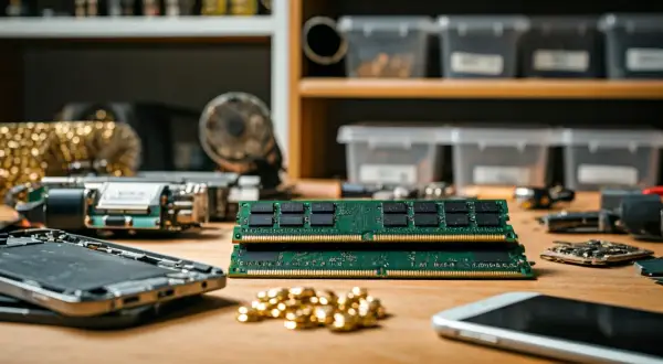 Jak odzyskać złoto z elektroniki bez ryzyka i wysokich kosztów