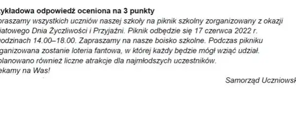 Idealne zaproszenie na egzamin ósmoklasisty? Poznaj 5 zasad!