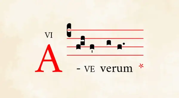 Ave Verum partytura - różne wersje i formaty do pobrania