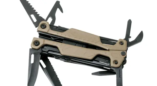 Leatherman OHT, herramienta multiusos con sierra, cuchilla y abridor. Lista para cualquier tarea.