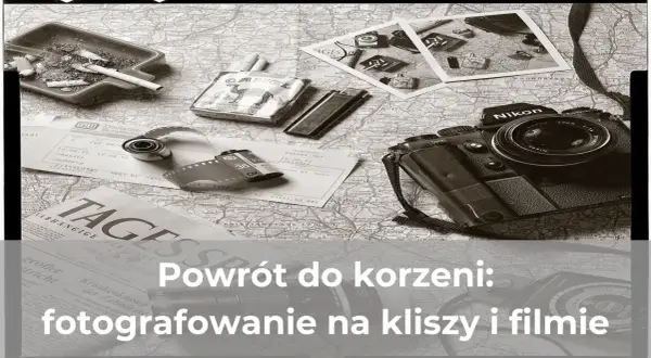 Powrót do korzeni: fotografowanie na kliszy i filmie. Aparat analogowy co to? Oto odpowiedź na zdjęciu.