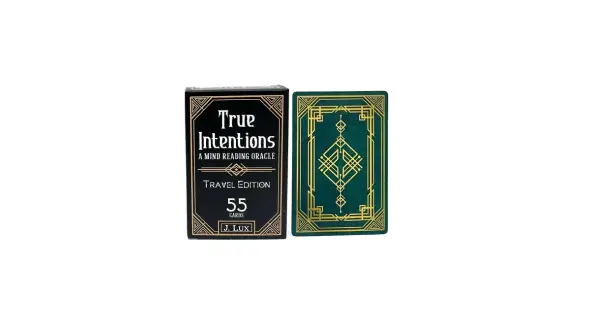 Karty "True Intentions" - A Mind Reading Oracle. Zestaw 55 kart, idealny do zgłębiania teorii umysłu, przykłady zastosowań.