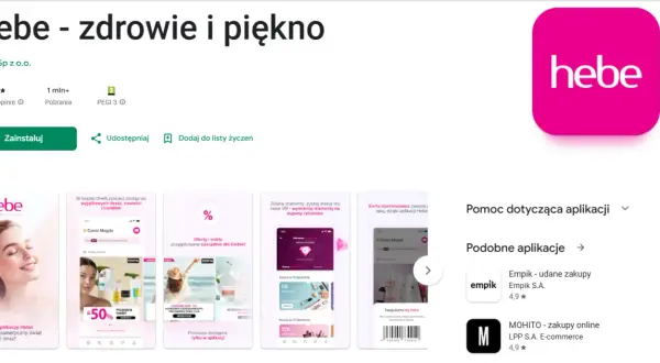 Jak aplikacja Hebe zmienia zakupy i co naprawdę daje klientom