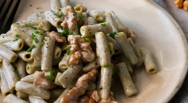 Pasta con guisantes: el secreto de la cremosidad sin nata