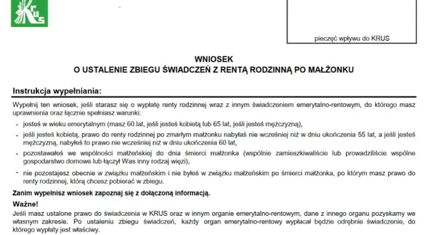 Jak obliczyć rentę rodzinną KRUS i ile wynosi w praktyce