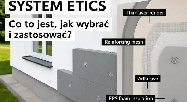 System ETICS: elewacja krok po kroku. Izolacja ze styropianu, siatka zbrojąca i tynk.