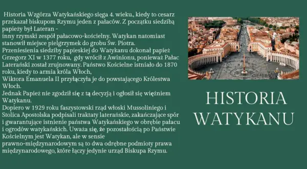 Widok z lotu ptaka na Plac Świętego Piotra w Watykanie, gdzie znajduje się stolica Watykanu.