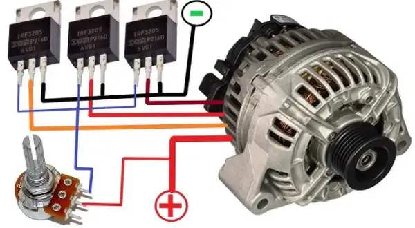 Zmień alternator w silnik BLDC! Wydajny napęd DIY krok po kroku