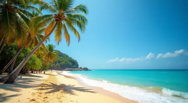 Rajska plaża ze Sri Lanki, idealna na wakacje. Kiedy lecieć na Sri Lankę? Teraz!