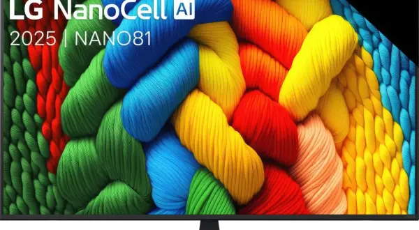 LG NanoCell AI 2025 NANO81. Zobacz, co to jest nanocell – technologia zapewniająca żywe kolory na ekranie telewizora.