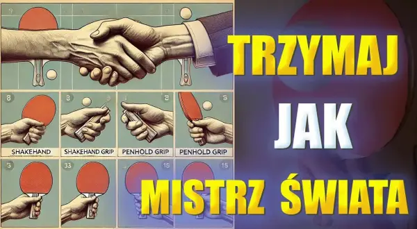 Jak trzymać rakietkę do tenisa stołowego - unikaj tych błędów