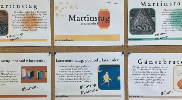 Obchody świętego Marcina: legendy, pochody z lampionami i pieczona gęś.