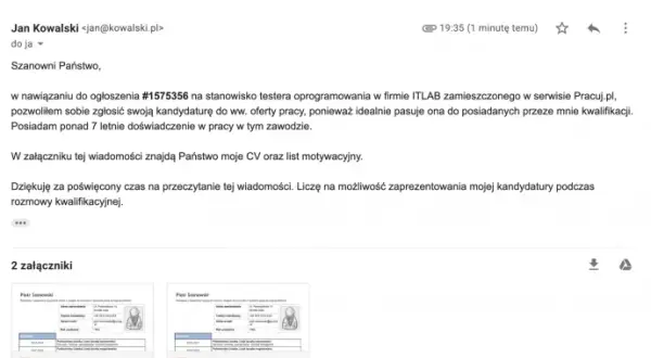 Co napisać wysyłając CV, aby wyróżnić się w rekrutacji?