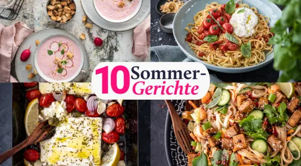Leichte Sommer-Hauptgerichte: Blitzschnelle Rezepte für heiße Tage