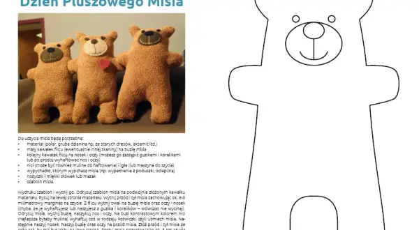 Jak zrobić pluszowego misia – łatwe kroki do stworzenia własnego przytulaka