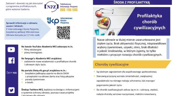 Profilaktyka chorób cywilizacyjnych to klucz do zdrowia. Dowiedz się, jak zapobiegać chorobom związanym ze stylem życia.