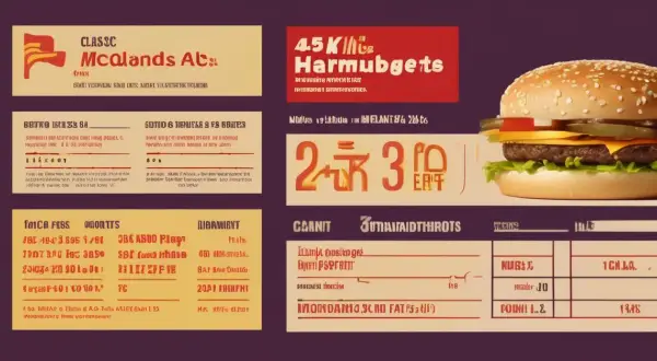 Ile waży burger? Porównanie różnych rodzajów i ich kaloryczność