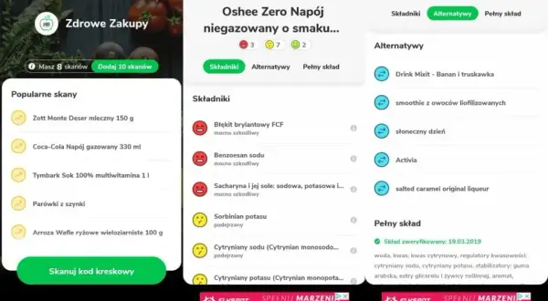Zdrowe Zakupy: prawda o ocenach i wiarygodności aplikacji